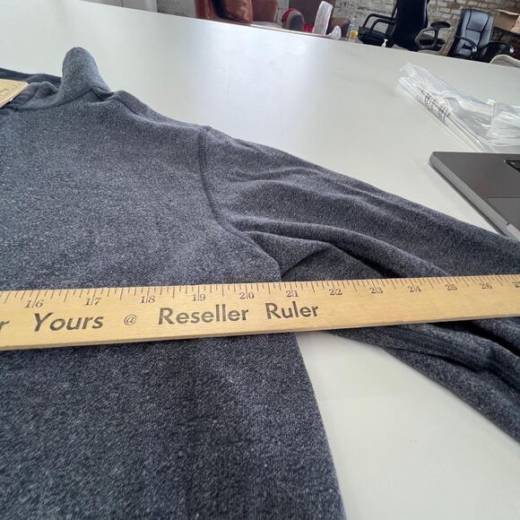 Tommy Bahama Sweater Mens Large Blue Reversible Half Zip Pullover Cotton Blend - Picture 9 of 9